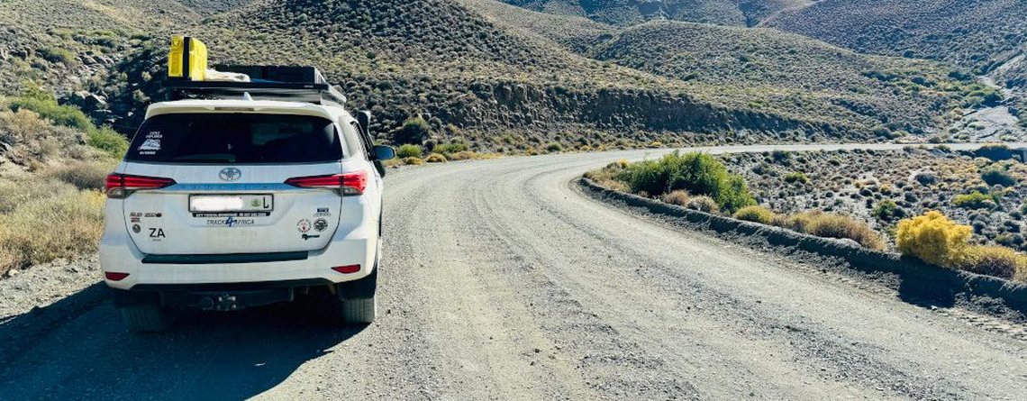 SUV on an open South African road